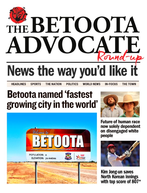  Book Review: The Betoota Advocate Round Up