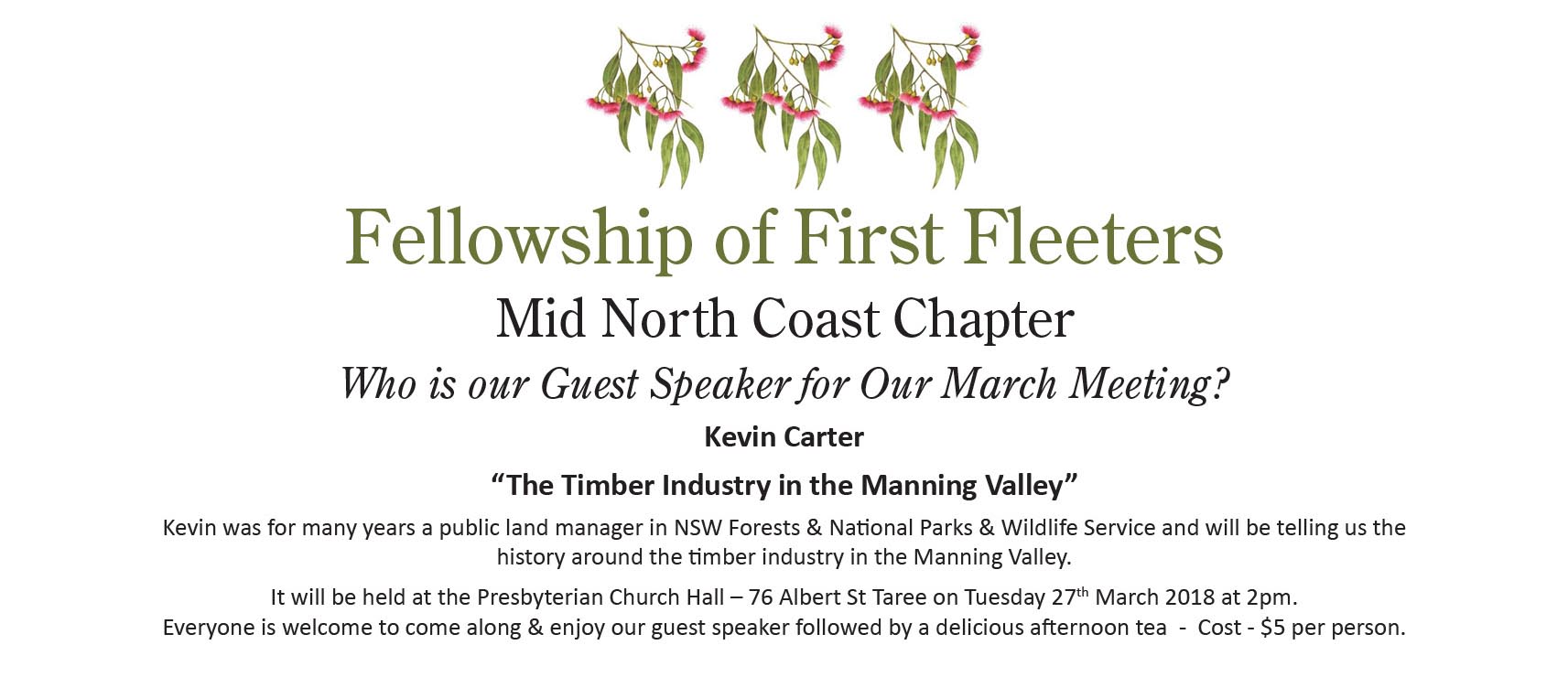  Fellowship of First Fleeters