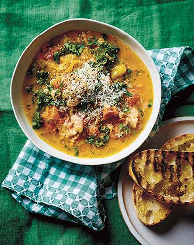  Roasted Garlic Ribollita