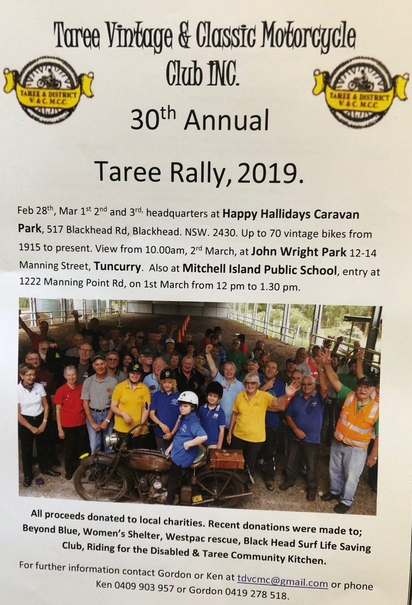  Taree Vintage & Classic Motorcycle Club