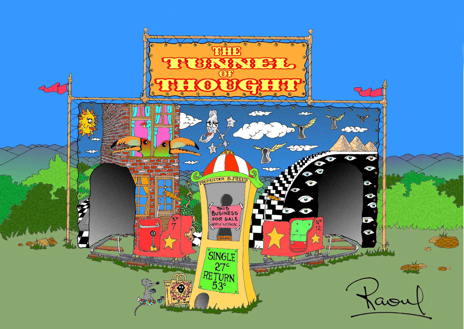  “THE TUNNEL OF THOUGHT”